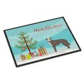 Carolines Treasures 18 x 27 in. Lurcher No.1 Christmas Tree Indoor or Outdoor Mat CK3850MAT